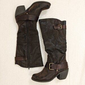 Sonoma Chunky Heel Riding Boots